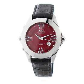Chronotech Orologio Unisex CT7636L-06, Cassa Acciaio 42mm, Cinturino In Pelle Rosa, Cronografo Al Quarzo