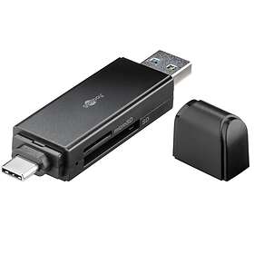 Goobay USB-C/USB-A Card Reader for microSD/SD (51778)