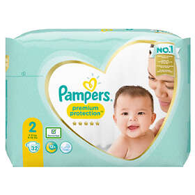 Find the best price on Pampers Premium Protection 2 (32-pack) | Compare