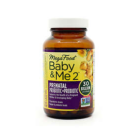 MegaFood Baby & Me 2 Prenatal Probiotic + Prebiotic 60 Capsules