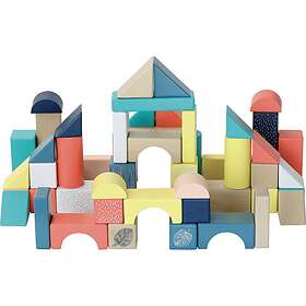 Vilac Wooden Blocks 54 pcs Bucket 2121