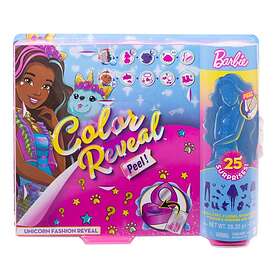 Barbie color reveal online slumber party fun playset