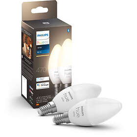 Buy Philips Hue Bulbs E14 (B39) 4W 470lm White and colored light White