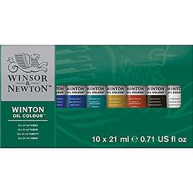 Winsor & Newton Winton Oljefärg Tube Set 10x21ml