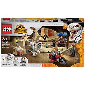 LEGO Jurassic World 76945 Atrociraptor Dinosaur: Bike Chase