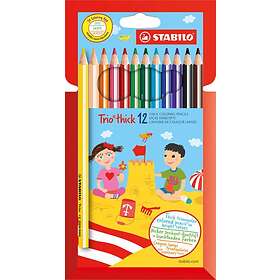 Stabilo Trio Thick Colour Pencils 12st