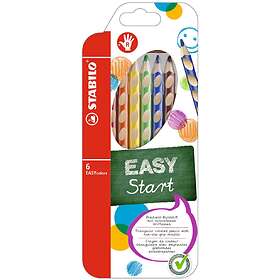 Stabilo EasyStart Colour Pencils 6st