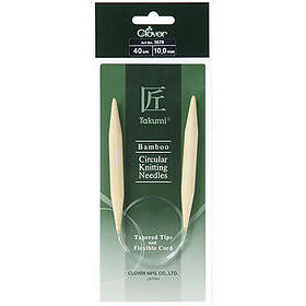 Clover Takumi Rundstickor Bamboo 40cm 10.0mm