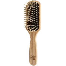 TEK Medium Size Paddle Brush With Short Wooden Pins