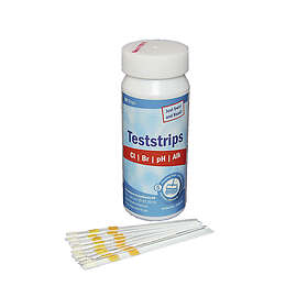 Swim & Fun Chemoform Clear Pool Test Strips PH / Chlorine / Bromine / Alkalinity