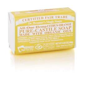 Dr. Bronner's Citrus Orange Bar Soap 140g