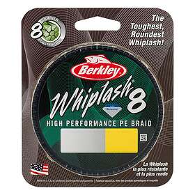 Find the best price on Berkley Whiplash 8 300 M Line Gul 0.060 mm