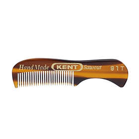 Kent Brushes Tortoise Shell Beard & Moustache Comb