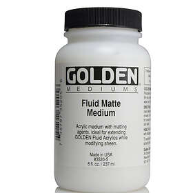 Golden Fluid Matte Medium 236ml