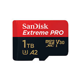 SanDisk Extreme Pro microSDXC Class 10 UHS-I U3 V30 A2 200/140MB/s 1TB