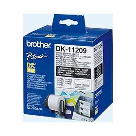 White Address Brother Etikett labels 62x29 Adress Vit paper (800)