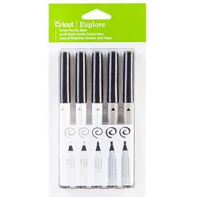Cricut Permanent pennor 5-pk (black)