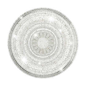 PopSockets Clear Glitter Silver
