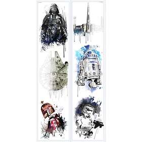 RoomMates Väggdekor Kids Star Wars Watercolor STAR WARS ICONIC WATERCOLOR RMK359