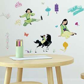 RoomMates Väggdekor Mulan Peel & stick Wall Decals RMK4392SCS