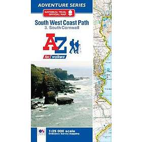 Coast SW Path South Cornwall Adventure Atlas