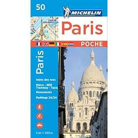 Michelin Paris Pocket City Plan 50