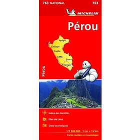 Michelin Peru National Map 763