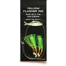 Darts yellow Flasher Rig., 3/0