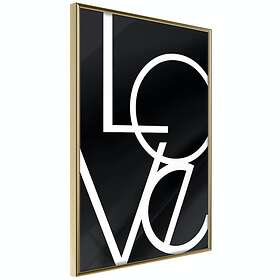 Artgeist Poster Affisch Love in Black and White: [Poster] 30x45 A3-DRBPRP0836m_z