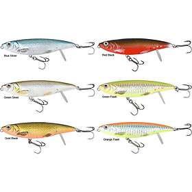 Savage Gear Magnum Squish Jig - 5-inch 8.8oz Pink Zebra Glow Fishing Lure - View #9