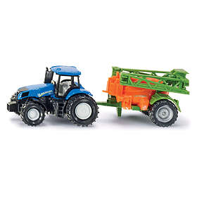 Siku Traktor New Holland med spridare 1668