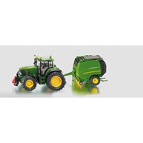 Siku John Deere traktor med Balpress 1655