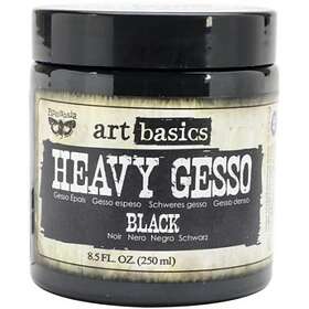 Prima Marketing Heavy Gesso Finnabair Art Basics Svart 250ml