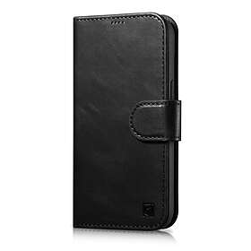iCarer oil Wax wallet case iPhone 14 Pro flip IN1