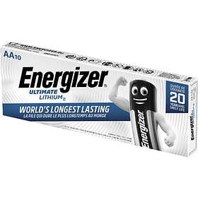 Energizer AA Ultimate Lithium 10-pack