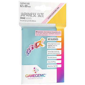 Gamegenic Card Sleeves Japanese Prime Clear