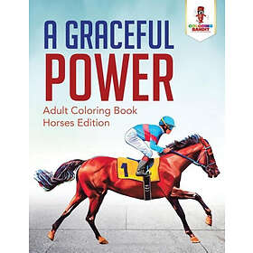 Bandit Coloring A Graceful Power: Adult Book Horses Edition