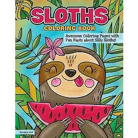 Veronica Hue Sloths Coloring Book by