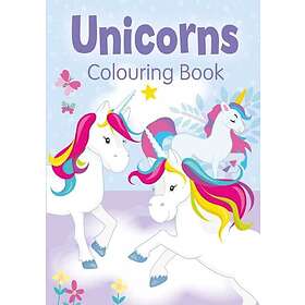 Purple Unicorns Colouring Book