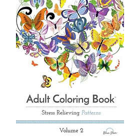 Blue Star Coloring Adult Book Artists (Illustrated by) Book: Stress Relieving Pa