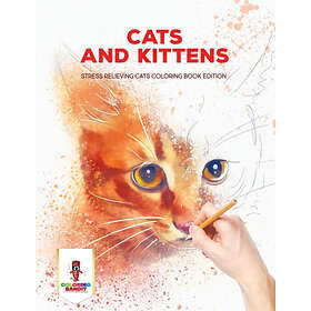 Bandit Coloring Cats and Kittens: Stress Relieving Book Edition