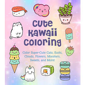 Flowers Chartwell Books Vance, Taylor Cute Kawaii Coloring: Color Super-Cute Cat