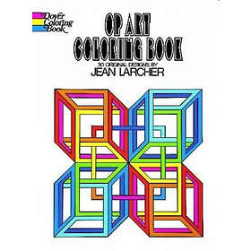 Original Dover Children's Jean Larcher Op Art Coloring Book: 30 Designs (Dover Design Books)