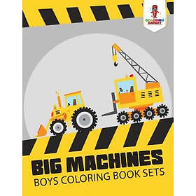 BIG Coloring Bandit Machines: Boys Book Sets