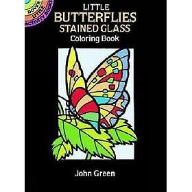 Style Butterflies Stained-Glass Coloring Book: Stained Glass Butterflies