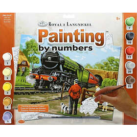 Royal & Langnickel Painting by Numbers Train Station