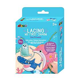 Avenir CH211799 My First Lacing Kit Sea Friends Improve Sewing and Stitching Ski
