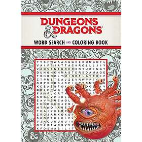 Thunder Bay Press Editors of Dungeons & Dragons Word Search and Coloring (Colori